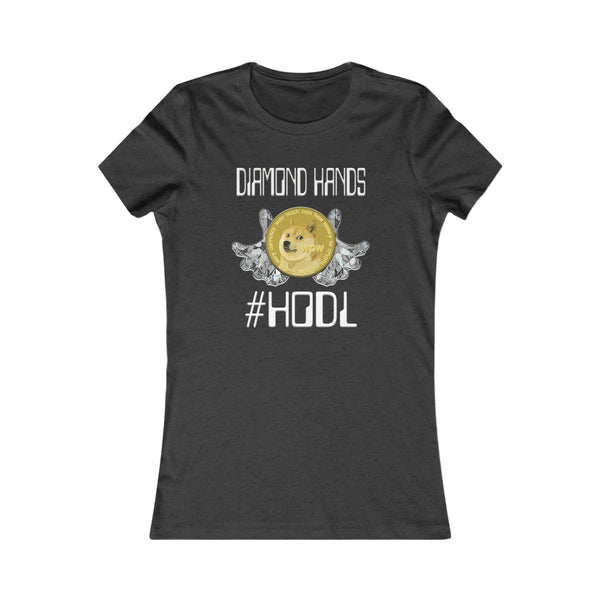 Dogecoin Diamond Hands #HODL Women's Tee