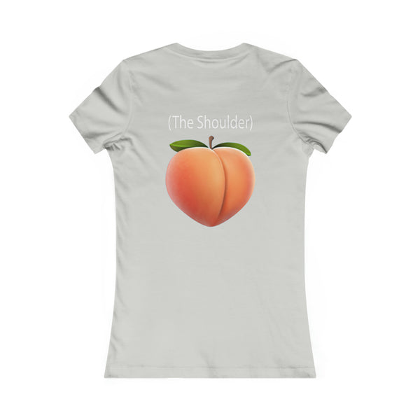 Call Me - (The Shoulder) Peach - Women's Tee