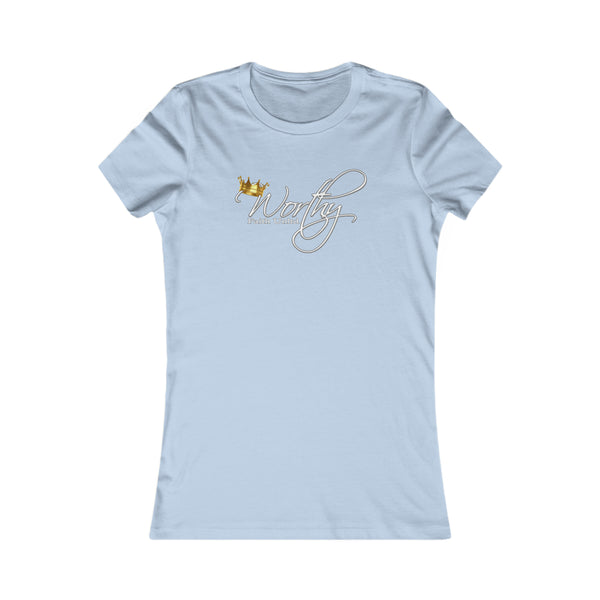 Worthy by Faith Unltd. Logo - Women's Tee
