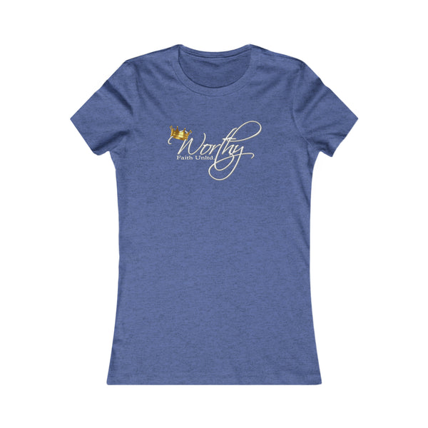 Worthy by Faith Unltd. Logo - Women's Tee