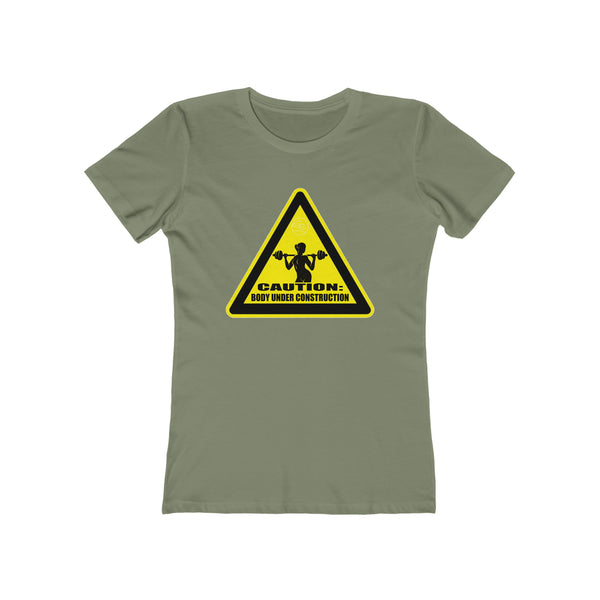 Women's - Caution: Body Under Construction Tee