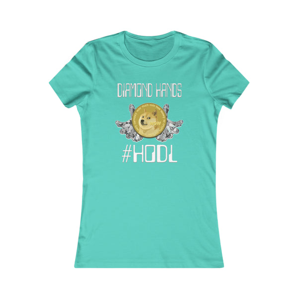 Dogecoin Diamond Hands #HODL Women's Tee