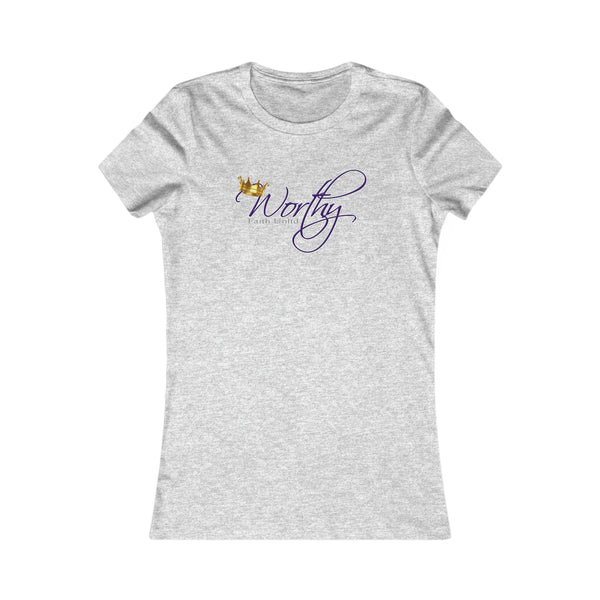Worthy by Faith Unltd. Logo - Women's Tee
