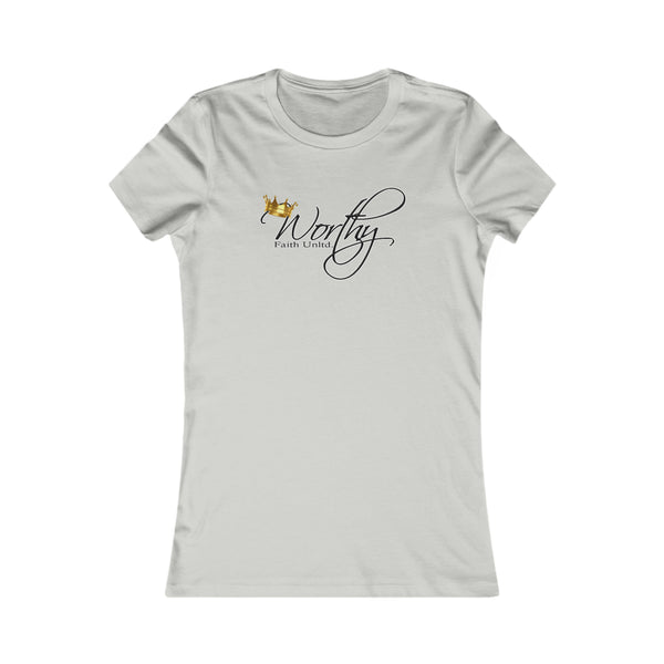 Worthy by Faith Unltd. Logo - Women's Tee