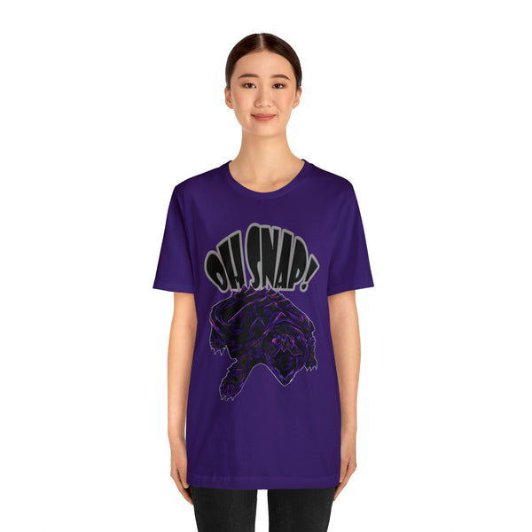Oh Snap! Snapping Turtle Jersey Short Sleeve Tee
