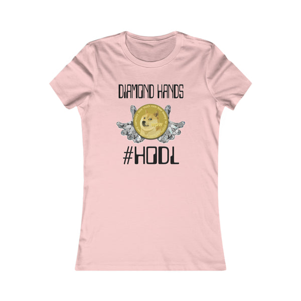 Dogecoin Diamond Hands #HODL Women's Tee