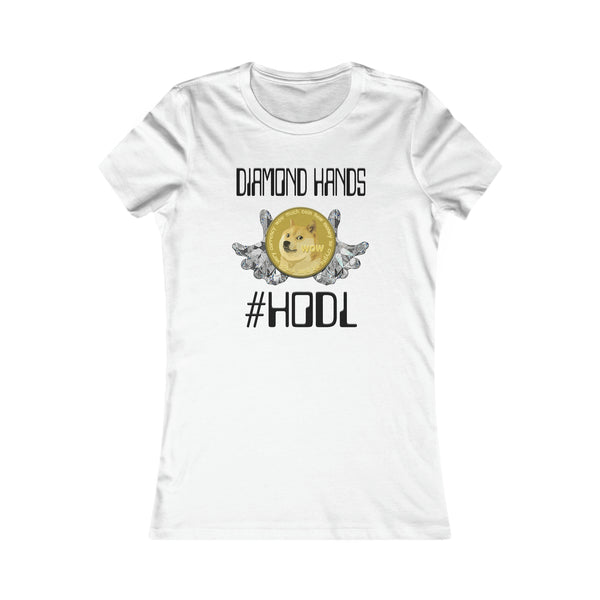 Dogecoin Diamond Hands #HODL Women's Tee