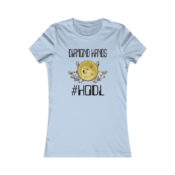 Dogecoin Diamond Hands #HODL Women's Tee