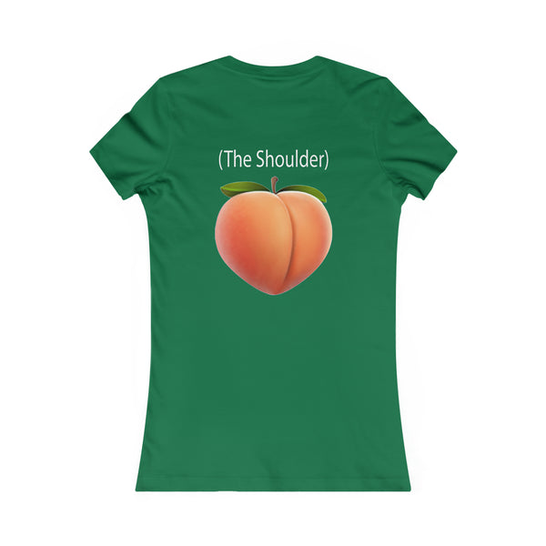 Call Me - (The Shoulder) Peach - Women's Tee