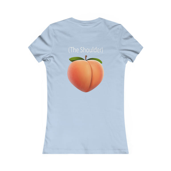 Call Me - (The Shoulder) Peach - Women's Tee