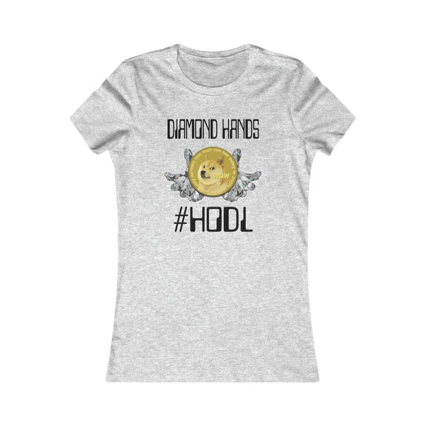 Dogecoin Diamond Hands #HODL Women's Tee