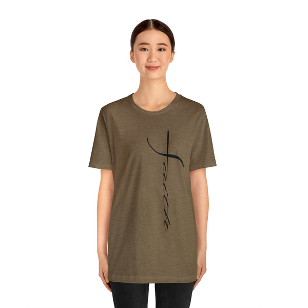 Faith Cross - Jersey Short Sleeve Tee