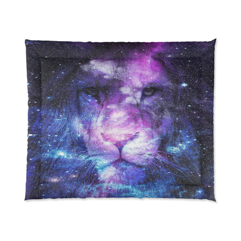 Lion Galaxy Comforter