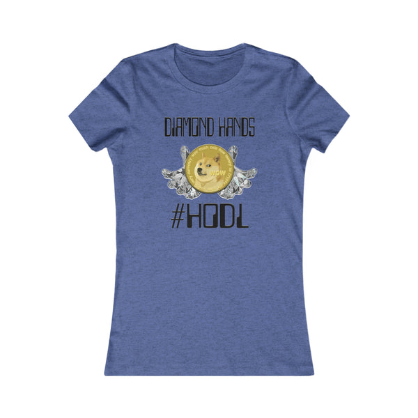 Dogecoin Diamond Hands #HODL Women's Tee