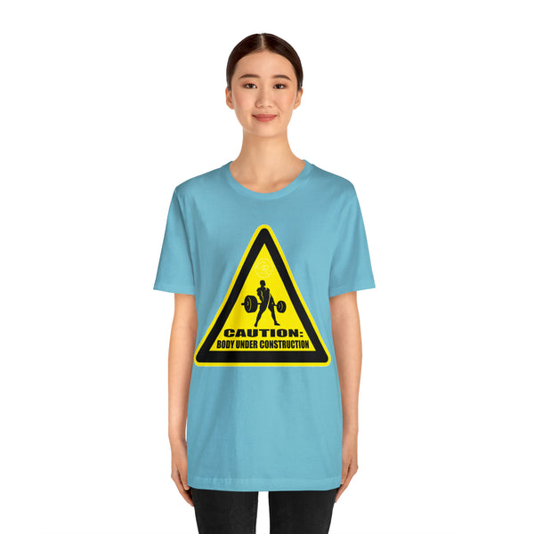 Men's - Caution: Body Under Construction Tee