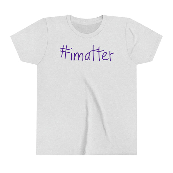 #imatter Youth Short Sleeve Tee