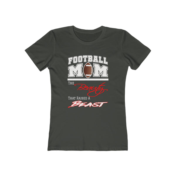 Football Mom - Beauty & The Beast Women's Tee