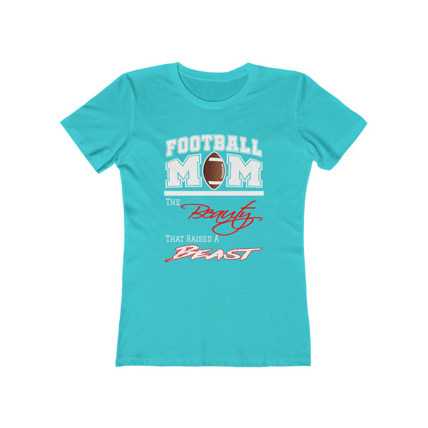 Football Mom - Beauty & The Beast Women's Tee