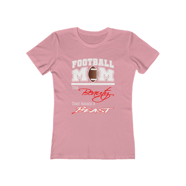 Football Mom - Beauty & The Beast Women's Tee