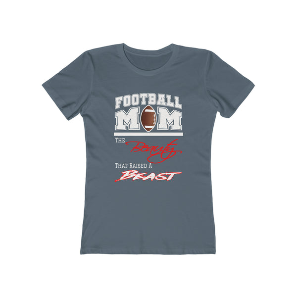 Football Mom - Beauty & The Beast Women's Tee