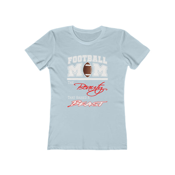 Football Mom - Beauty & The Beast Women's Tee