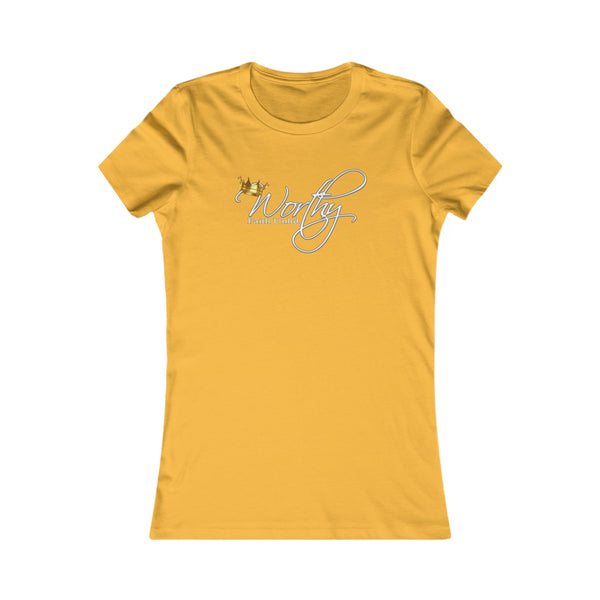 Worthy by Faith Unltd. Logo - Women's Tee