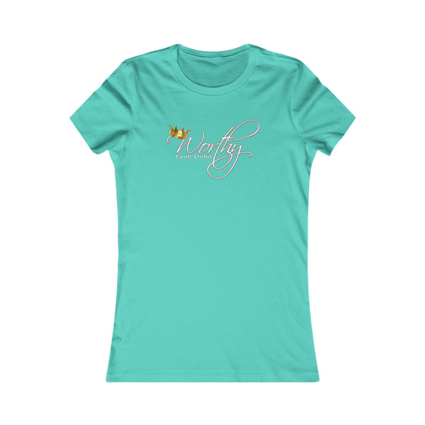 Worthy by Faith Unltd. Logo - Women's Tee