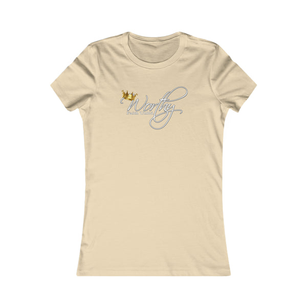 Worthy by Faith Unltd. Logo - Women's Tee