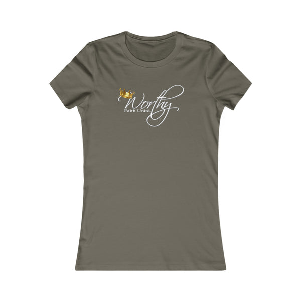 Worthy by Faith Unltd. Logo - Women's Tee