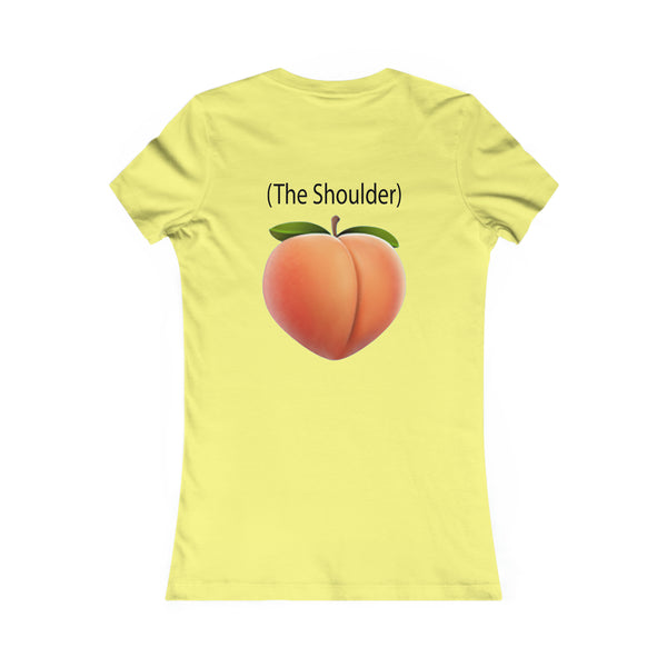 Call Me - (The Shoulder) Peach - Women's Tee