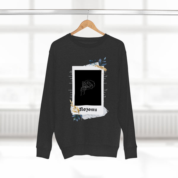 Nozomu Polaroid Skull Unisex Crewneck Sweatshirt