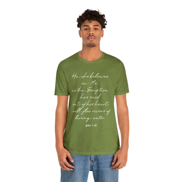 Living Water Jersey Short Sleeve Tee