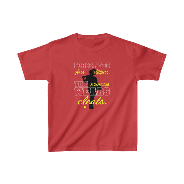 Forget The Glass Slippers - Kids Heavy Cotton™ Tee