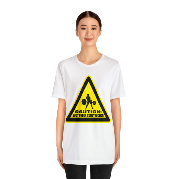 Men's - Caution: Body Under Construction Tee