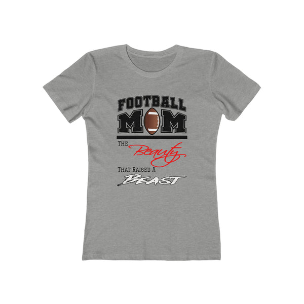 Football Mom - Beauty & The Beast Women's Tee