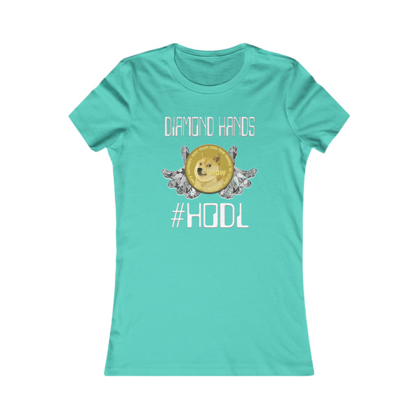 Dogecoin Diamond Hands #HODL Women's Tee