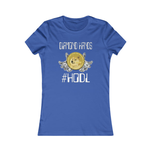 Dogecoin Diamond Hands #HODL Women's Tee