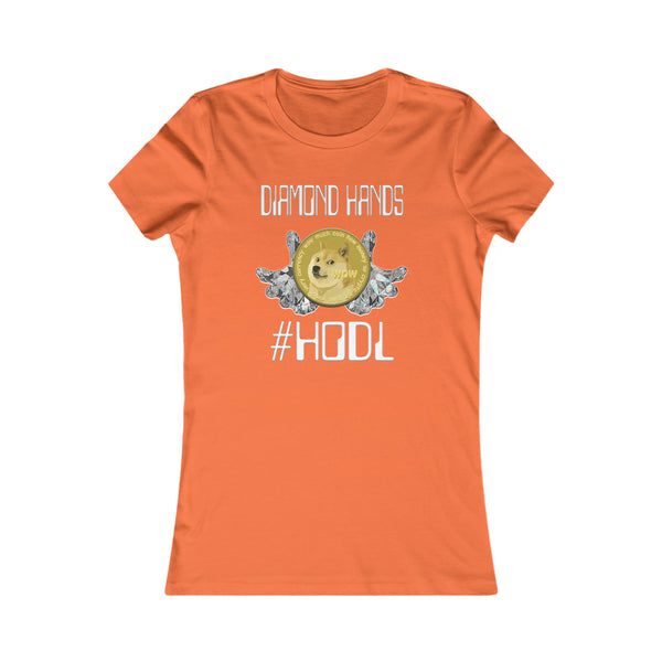 Dogecoin Diamond Hands #HODL Women's Tee