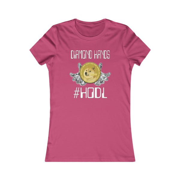 Dogecoin Diamond Hands #HODL Women's Tee
