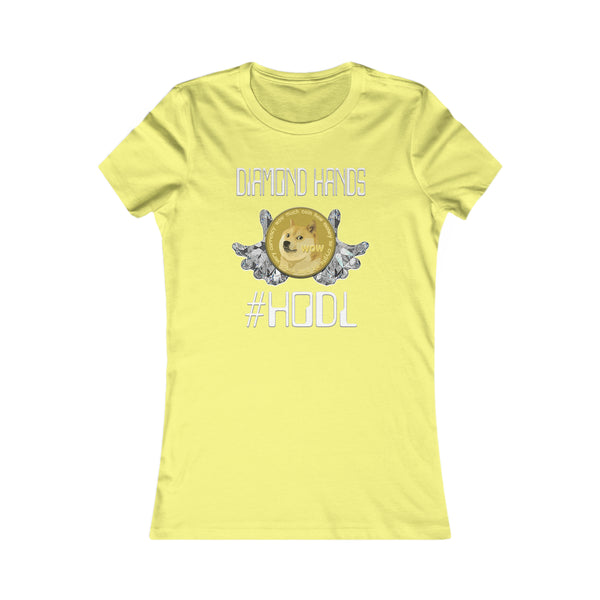 Dogecoin Diamond Hands #HODL Women's Tee