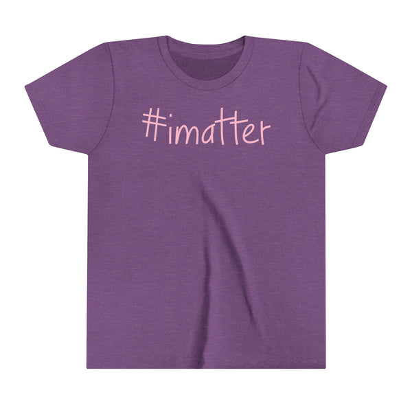 #imatter Youth Short Sleeve Tee