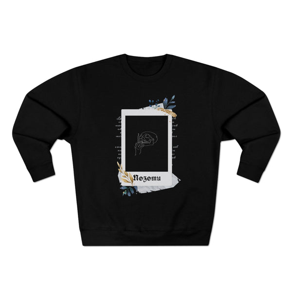 Nozomu Polaroid Skull Unisex Crewneck Sweatshirt