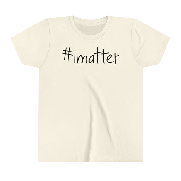 #imatter Youth Short Sleeve Tee