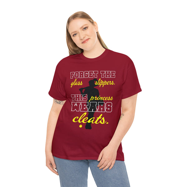 Forget The Glass Slippers Women's Heavy Cotton Tee