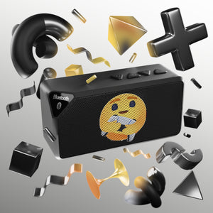 Gaming Love - Jabba Bluetooth Speaker - Fun, Wireless Design for Music Lovers, Perfect for Parties, Home Decor, Gift Ideas, Tech Gadgets, Emojis