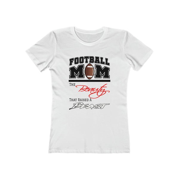 Football Mom - Beauty & The Beast Women's Tee