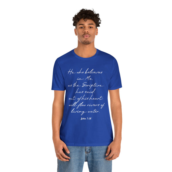 Living Water Jersey Short Sleeve Tee