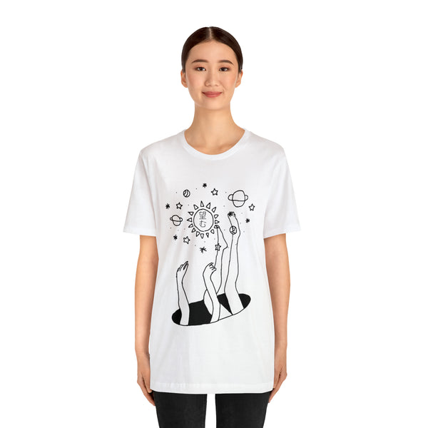 Nozomu Doodle Aesthetic Unisex Jersey Short Sleeve Tee