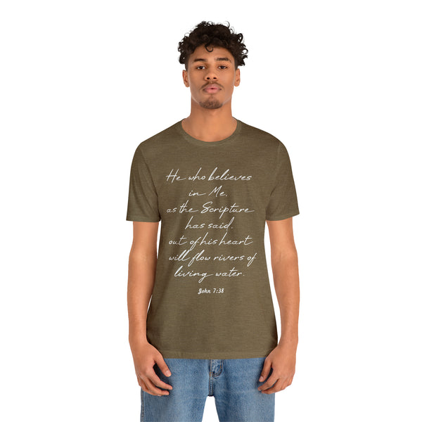 Living Water Jersey Short Sleeve Tee