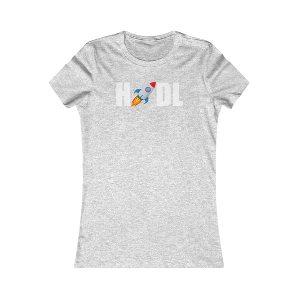 HODL - To The Moon Rocket - Women's Tee